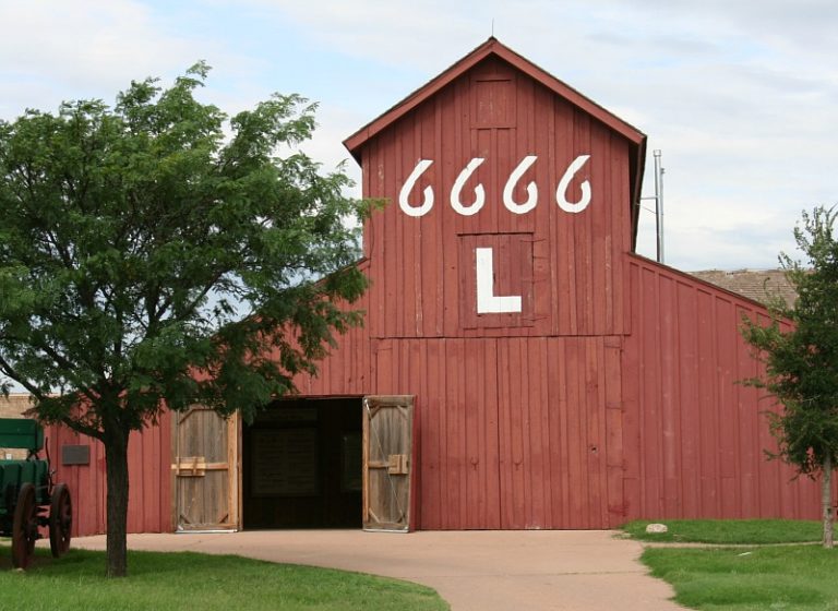 The Famous 4 Sixes Ranch Barn At The National Ranching Heritage the-famous-4-sixes-ranch-barn-at-the-national-ranching-heritage