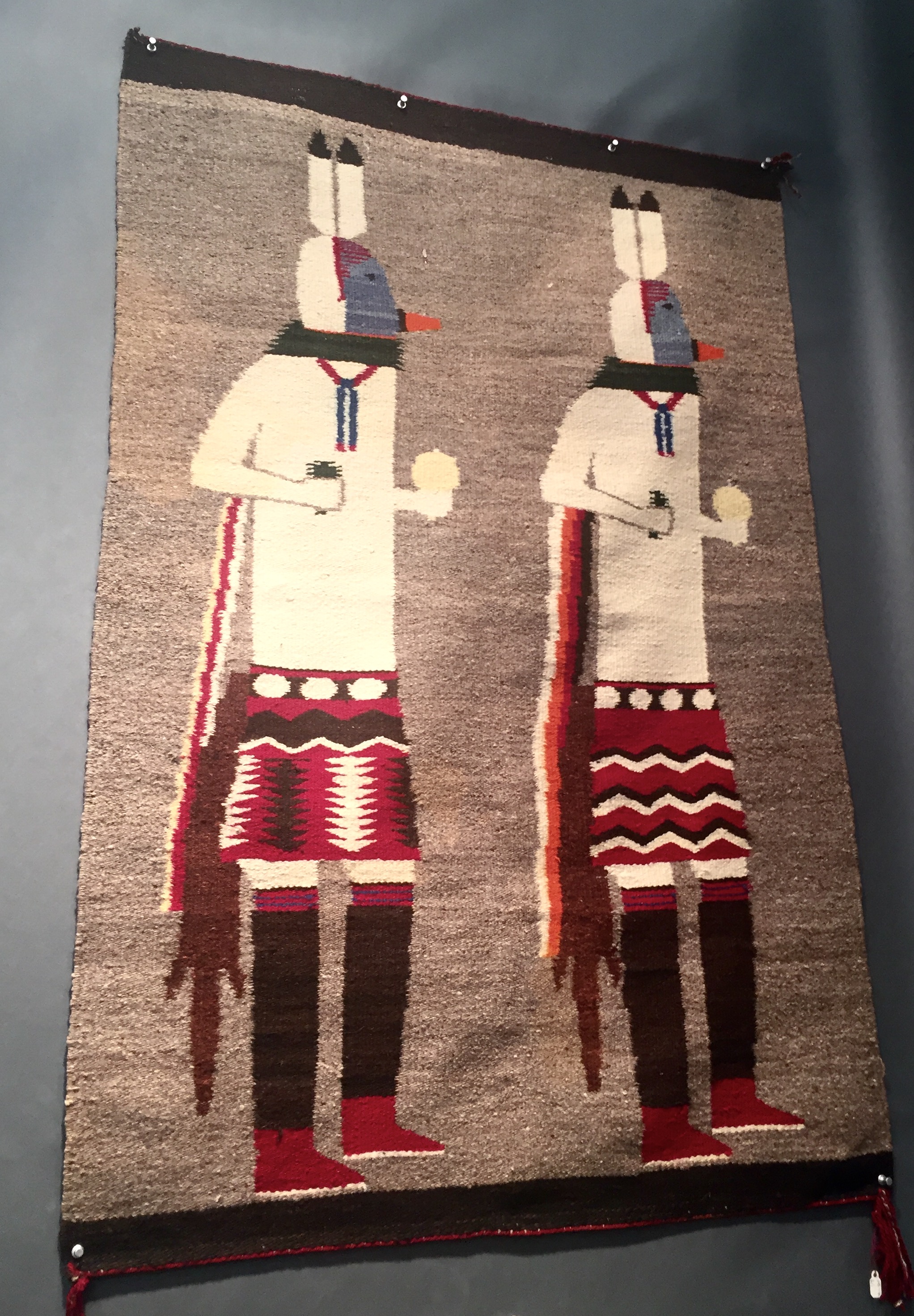 Hand Weaving at The Antique Indian Art Show, Santa Fe, 2016 Stephen B. Chambers Architects, Inc.