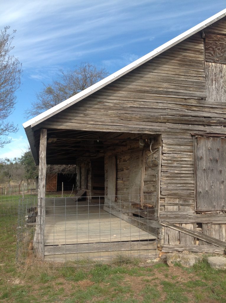 historic texas dog trot log home Stephen B. Chambers Architects, Inc.