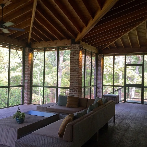 Lake Athens House by Stephen B. Chambers Architects